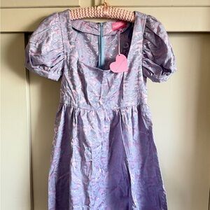 Dolls Kill purple dress NWT